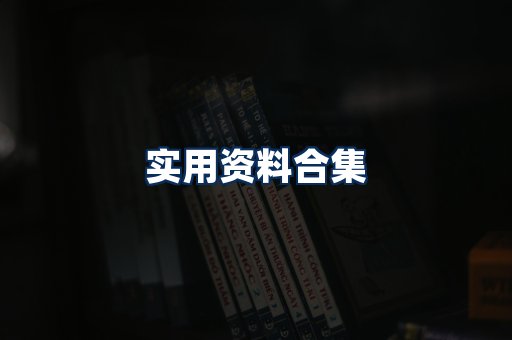 实用PDF资料展示